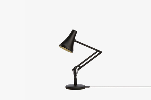 Anglepoise 90 Mini Mini Desk Lamp in Carbon Black