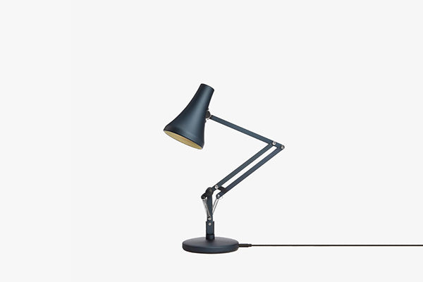 Anglepoise 90 Mini Mini Desk Lamp in Steel Blue